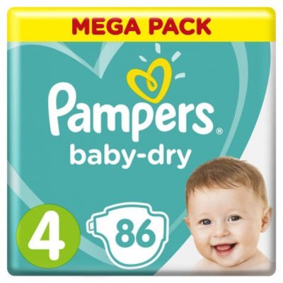 Pampers Baby-dry maat 4